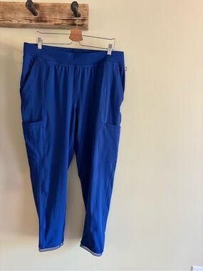 77.) Urbane impulse / Blue Stretch Utility Jogger Pants (Scrubs)